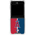 MLB Los Angeles Angels Split Galaxy Z Flip6 Clear Case